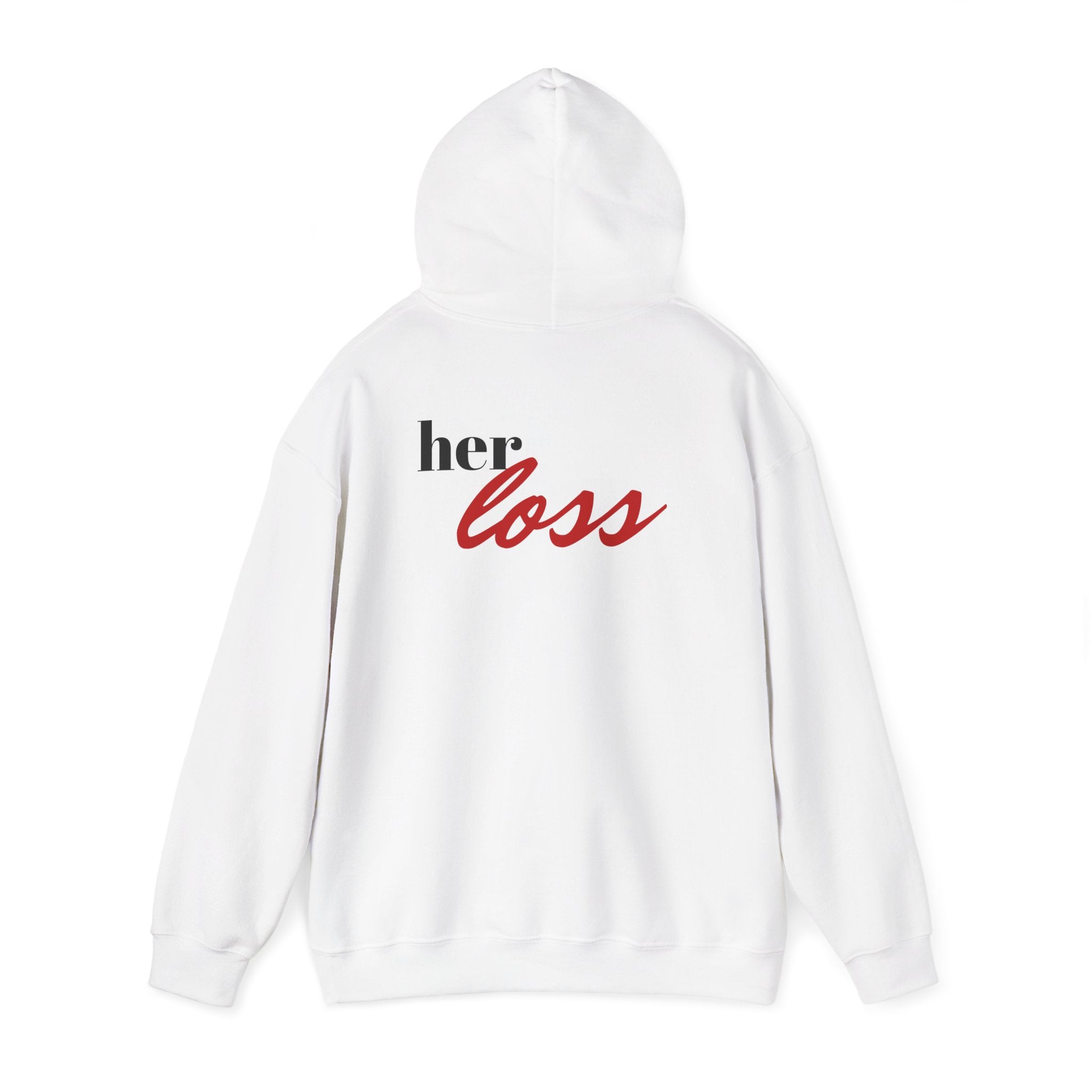 "HER LOSS she fumbled the upgrade" Minimal Statement Pullover