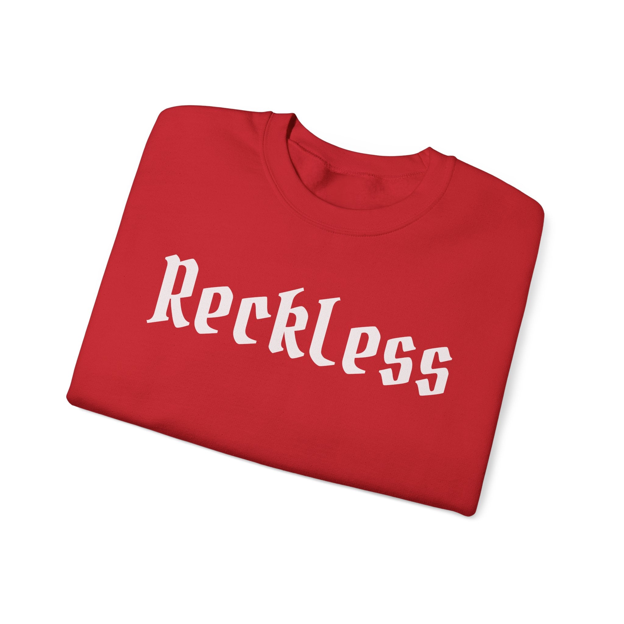 "Reckless" Graphic Sweatshirt — Wolverine & Deadpool Back Art Crewneck