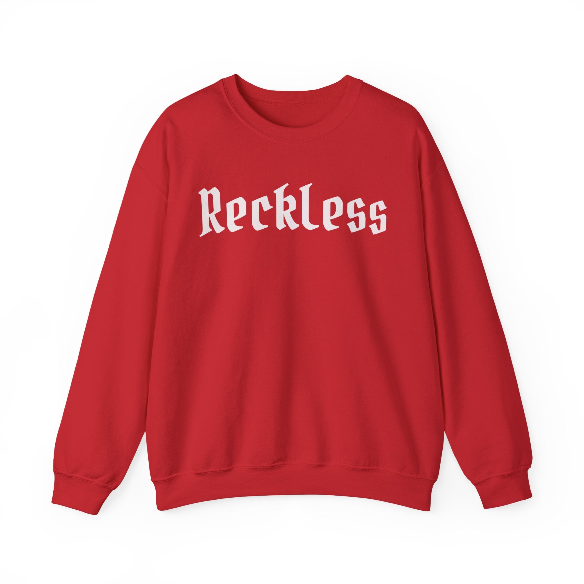 "Reckless" Graphic Sweatshirt — Wolverine & Deadpool Back Art Crewneck